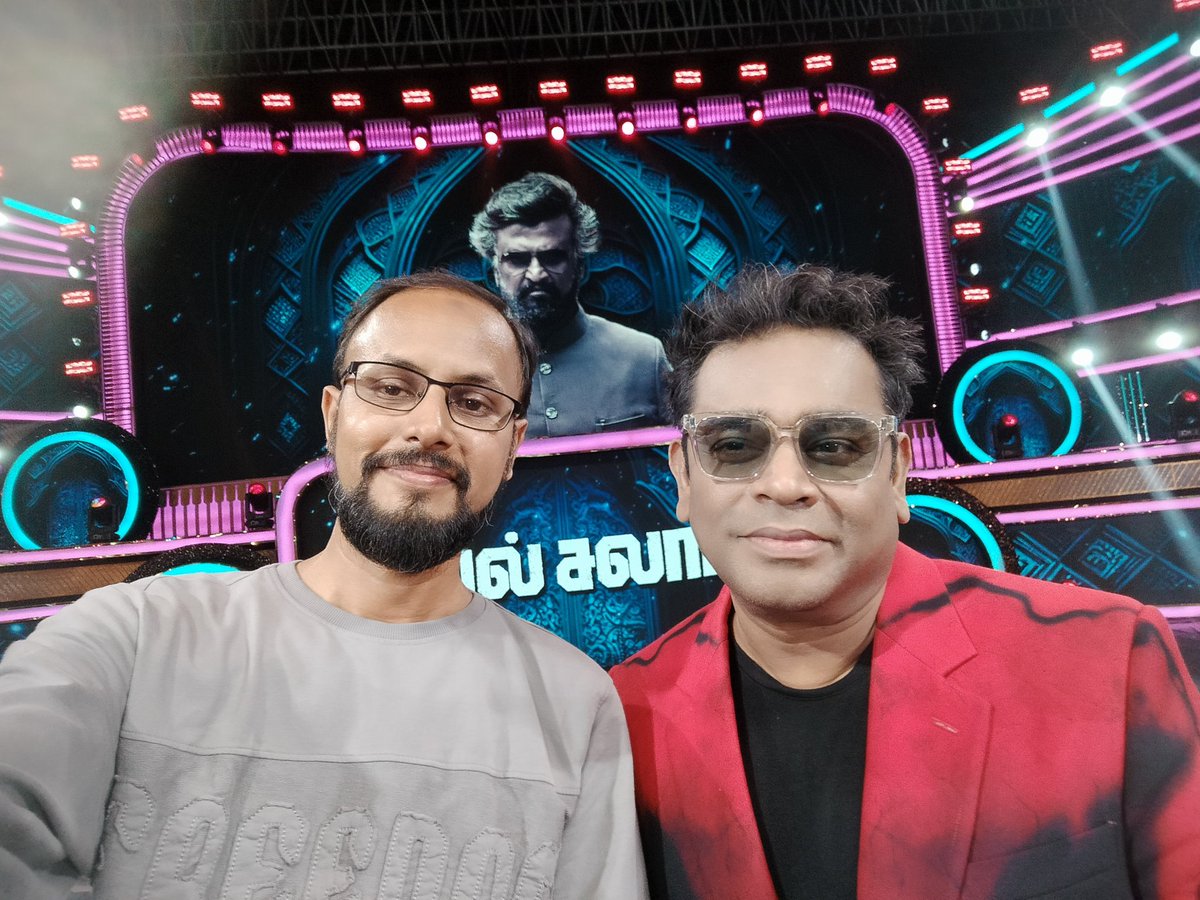 With Thalaivar and ThalaivARR #Jalali #LalSalaamAudioLaunch 

#Lyricist #Fanboy