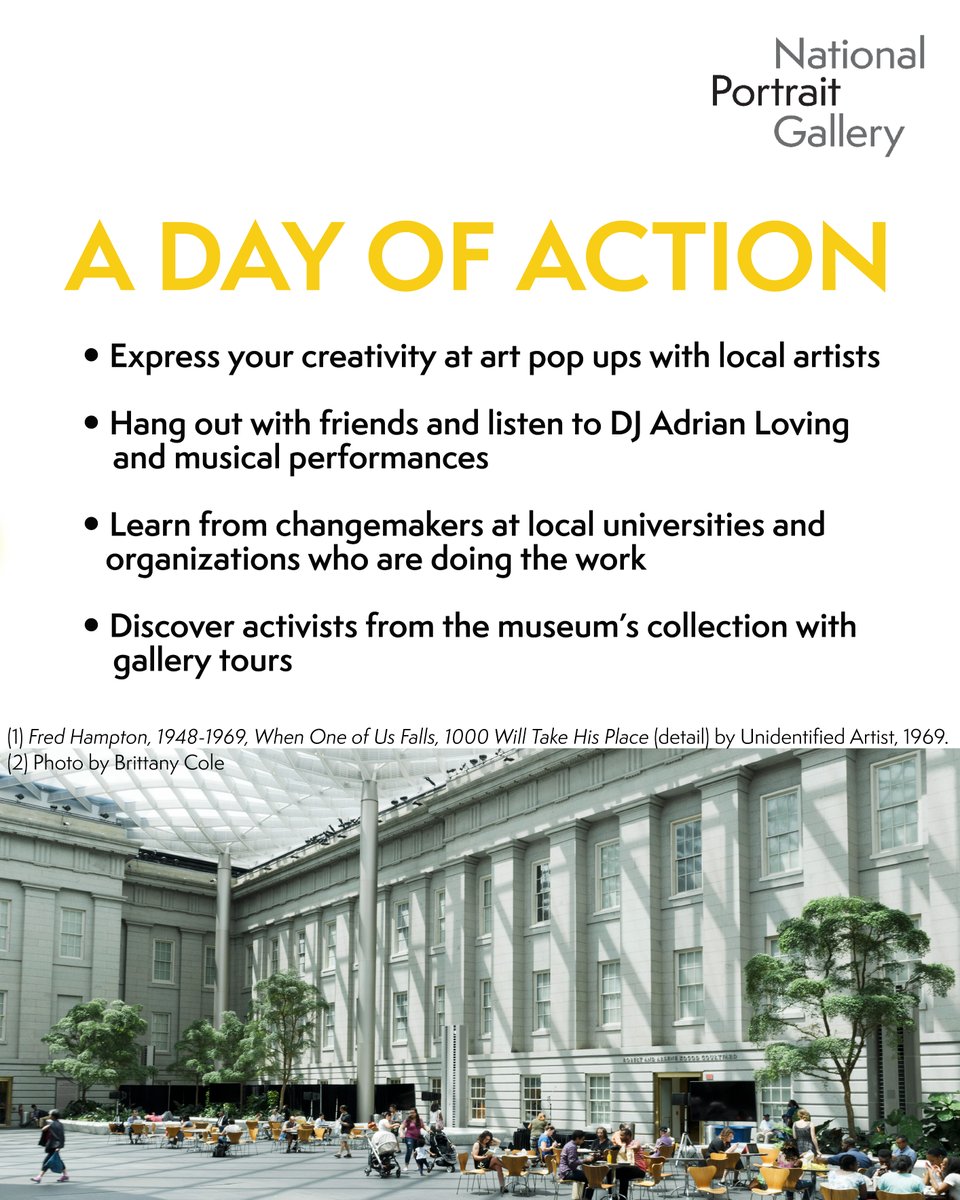 Looking for something to do on this rainy Sunday? Join DC Greens at @smithsoniannpg for “A Day of Action”! We'll be there 1pm–4pm with other local nonprofits showcasing ways you can take action for justice and equity in D.C.: npg.si.edu/event/day-acti… #DCGreens #Smithsonian