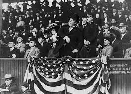 The start of an ongoing tradition! #MLB Opening Day 1910. William Howard Taft was the initial US President to throw out the 1st ball of the season. (#Nats Vs PHI Athletics) Every president has participated in this tradition W/ exception of J. Carter, Donald Trump & Joe Biden.