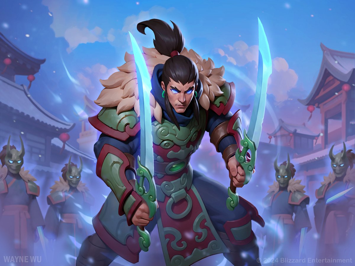 wayne390227's tweet photo. Festive Sai
AD: Peter Stapleton
Artstation https://t.co/acuHGQuLh2
Ins https://t.co/CvHobP5lSG
#Hearthstone #blizzard #LunarNewYear #heroskin #illustration #artwork #deathknight https://t.co/Ba81bE6bJW