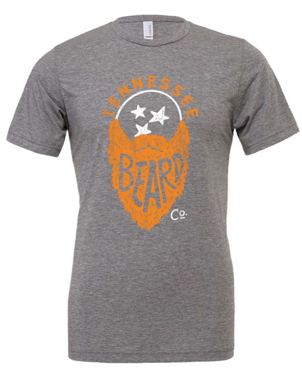 If you want a Tennessee Beard shirt you better get one fast!!! Nothing Too Fancy has them online or in their store, in Downtown Knoxville. @NTFKnoxville #tennessee #chattanooga #nashville #memphis #tshirt #beard #vols #423 #615 #865 #tennesseebeardco #tennesseebeard
