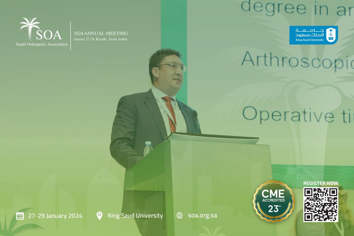 الجمعية السعودية لجراحة العظام SOA tweet media
