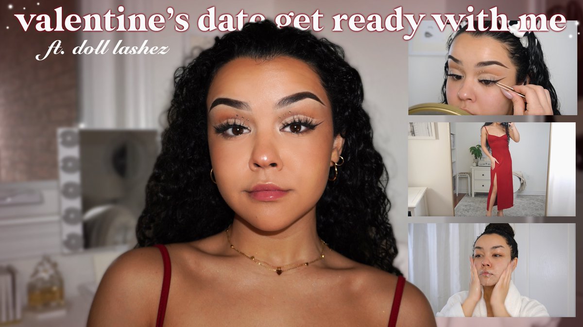 ClaireQute's tweet photo. #Valentines2024 date night get ready with me 🌹♥️ Body products, makeup, the dress, and more! Special thanks to Doll Lashez for collabing with me on this video! xoxo
https://t.co/asTE2D1be5 https://t.co/0QC39EWzUa