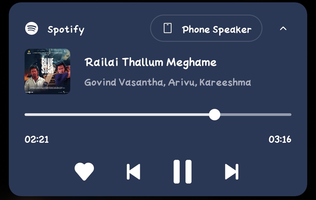 Marvelous song! Thanks for this Govind Vasantha, @TherukuralArivu @AshokSelvan 
#AshokSelvan #TherukuralArivu #BlueStar