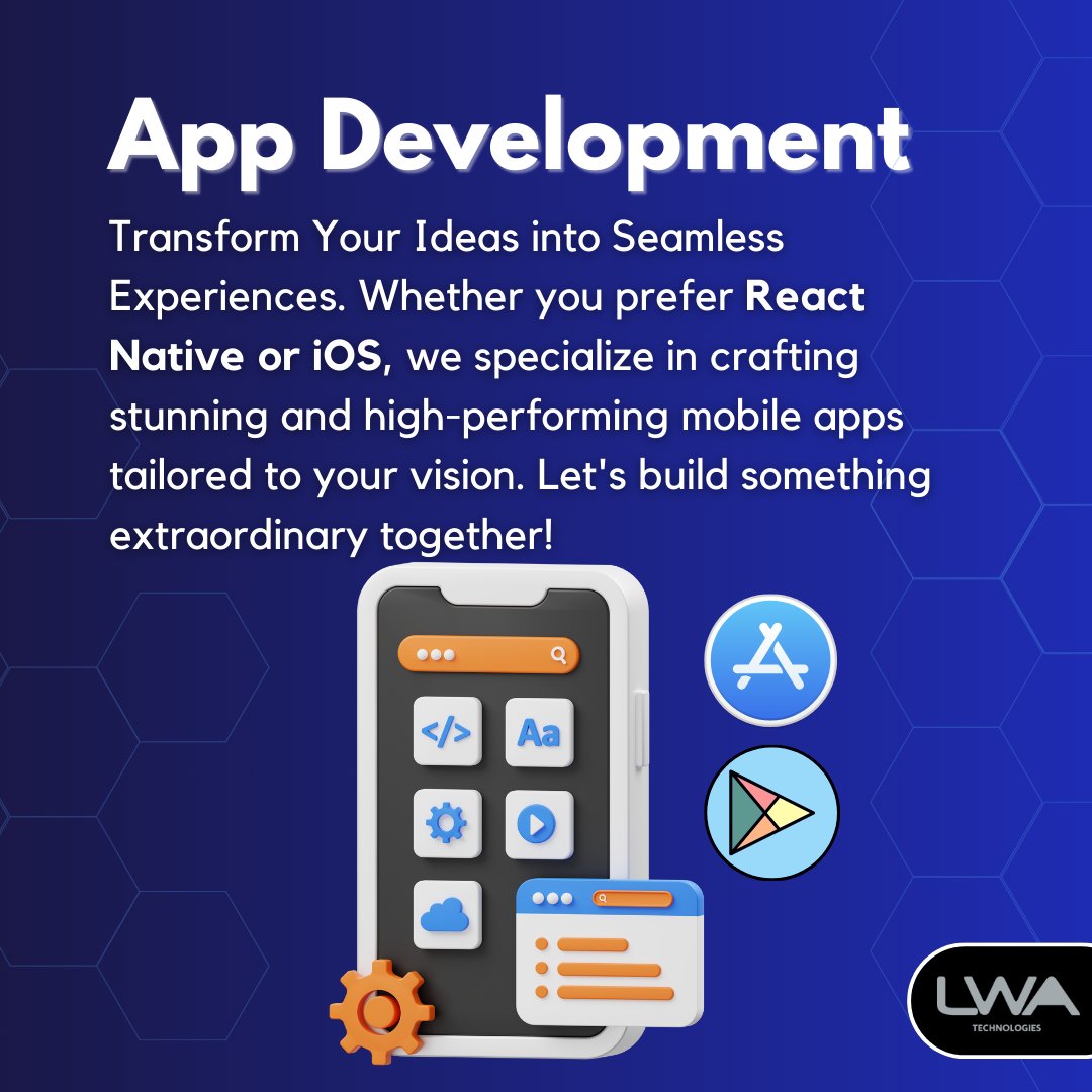 AkwidLabs's tweet photo. Transforming Visions into Mobile Masterpieces! 📱✨ Whether you lean towards React Native's versatility or the seamless experience of iOS, we're here to craft your dream app. Let's build brilliance together! #MobileAppDevelopment #ReactNative #iOSApps #LWATechInnovation #iOS https://t.co/KtQYJdgT2m