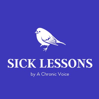 Weekly Inspiration: @sicklessons podcast interview with me. I think you'll see how much FUN Sheryl @AChVoice and I had chatting, after years of interacting with each other online! We discuss life with chronic illness, lessons learned, coping, tips, & more: sicklessons.com/sue-jackson-fa…