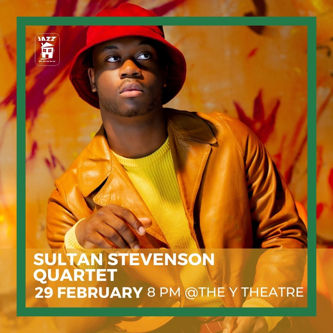 Experience Sultan Stevenson's award-winning jazz live on Feb 29th at The Y Theatre. His 'Faithful One' album comes to life with an extraordinary trio. Grab your tickets now here 👉tinyurl.com/5acutxm5