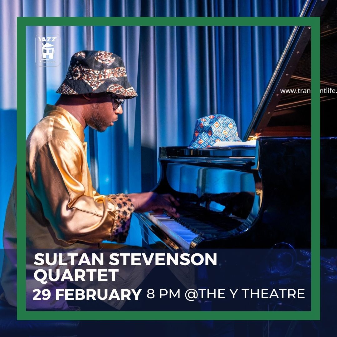 ⏰ Tonight! Don't miss the Sultan Stevenson Trio at The Y Theatre at 8 pm! Immerse in a jazz evening of elegance and depth. Last chance for tickets here ➡️tinyurl.com/5acutxm5