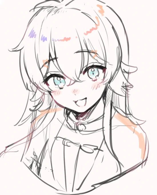 取り急ぎ天才を描きました