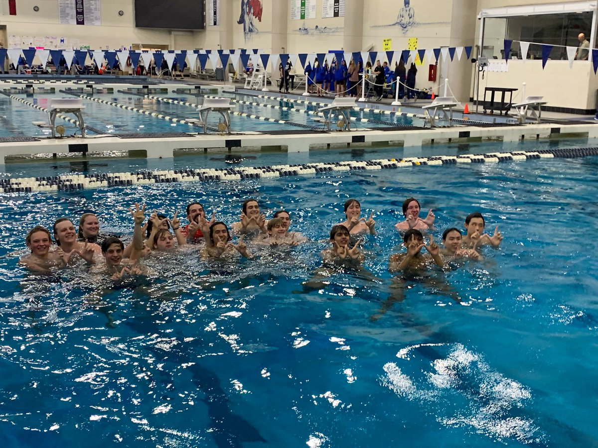 Congratulations to our boys! They finished as your District 9-5A Champions! 🟠🔹🔸🔵🏊‍♂️🌊