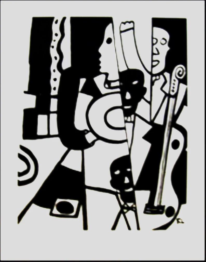 marieartcollec1's tweet photo. Fernand Léger, peintre français, noir et blanc, cubisme, modernisme, musiciens et instruments, Jazz #design #decorer #style #Art #ambiance #interieurs
En vente ici
https://t.co/Tw7zCE4RDM https://t.co/xQPFfxLhdX