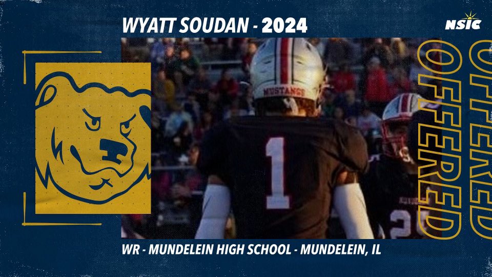 Wyatt Soudan #1 (@wyatt_soudan) on Twitter photo After a great conversation with <a href="/CoachCurrierCSP/">Coach-ShannonCurrier</a> I’m blessed to say I’ve received an offer to play football at CSP!
<a href="/CoachCorey_/">Woody Corey</a> <a href="/CSPBearsFB/">CSP Golden Bears Football</a> After a great conversation with <a href="/CoachCurrierCSP/">Coach-ShannonCurrier</a> I’m blessed to say I’ve received an offer to play football at CSP!
<a href="/CoachCorey_/">Woody Corey</a> <a href="/CSPBearsFB/">CSP Golden Bears Football</a>