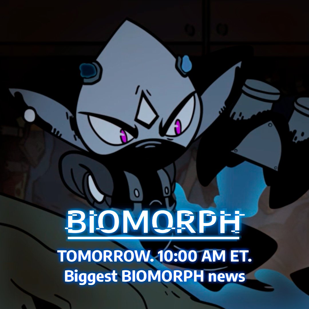 ldstudiomtl's tweet photo. It's time for BIOMORPH to share crucial information with you through an exclusive trailer. Join us tomorrow at 10:00 AM ET.

#Indiegame #metroidvania #trailer https://t.co/7b5vqxiGzn
