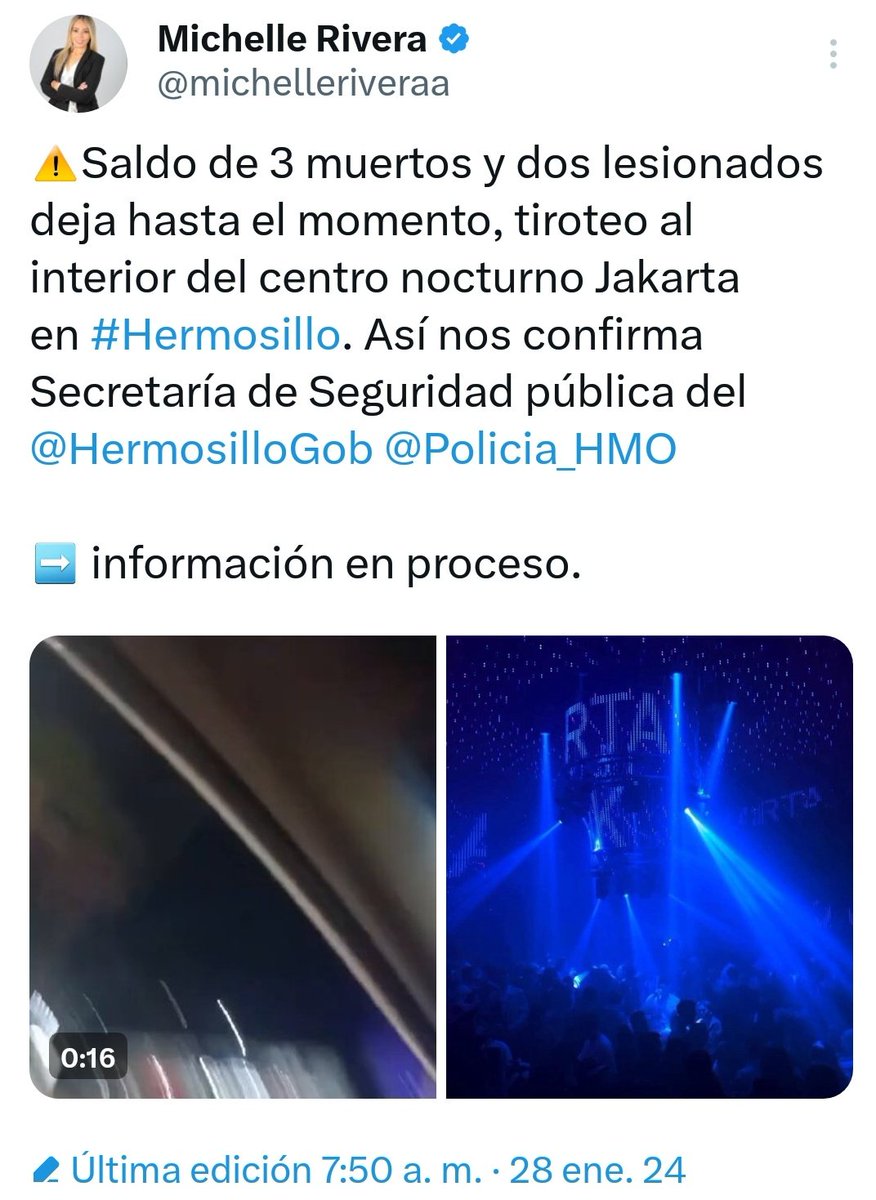 ElRigel_'s tweet photo. Oye @PaulinaOcanaE, ¿cómo iba éso del ambiente de paz y tranquilidad que se respira en Sonora con la 4T? @El_Universal_Mx está a la  espera que le explique los hechos violentos registrados en el centro nocturno Jakarta. https://t.co/OPrW6RcaTj