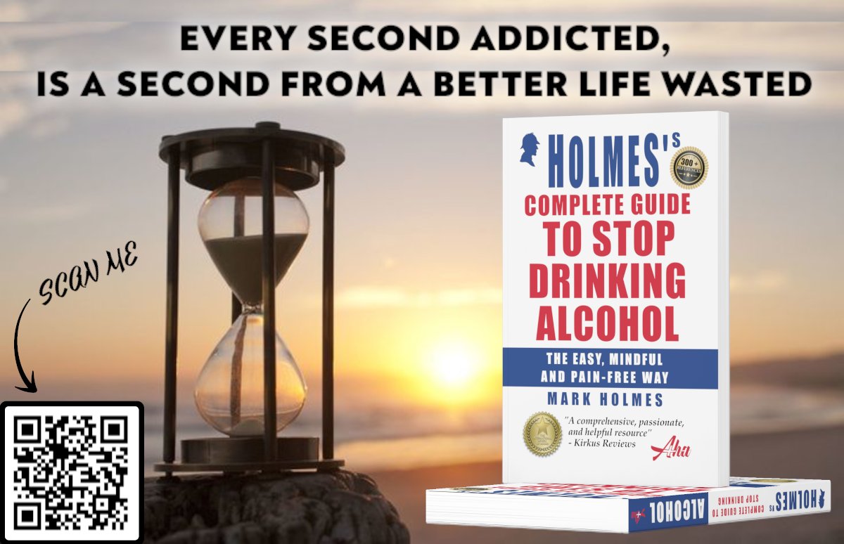 BeHappySober's tweet image. Every second addicted is a second from a better life wasted.

#quitdrinking #gettingsober