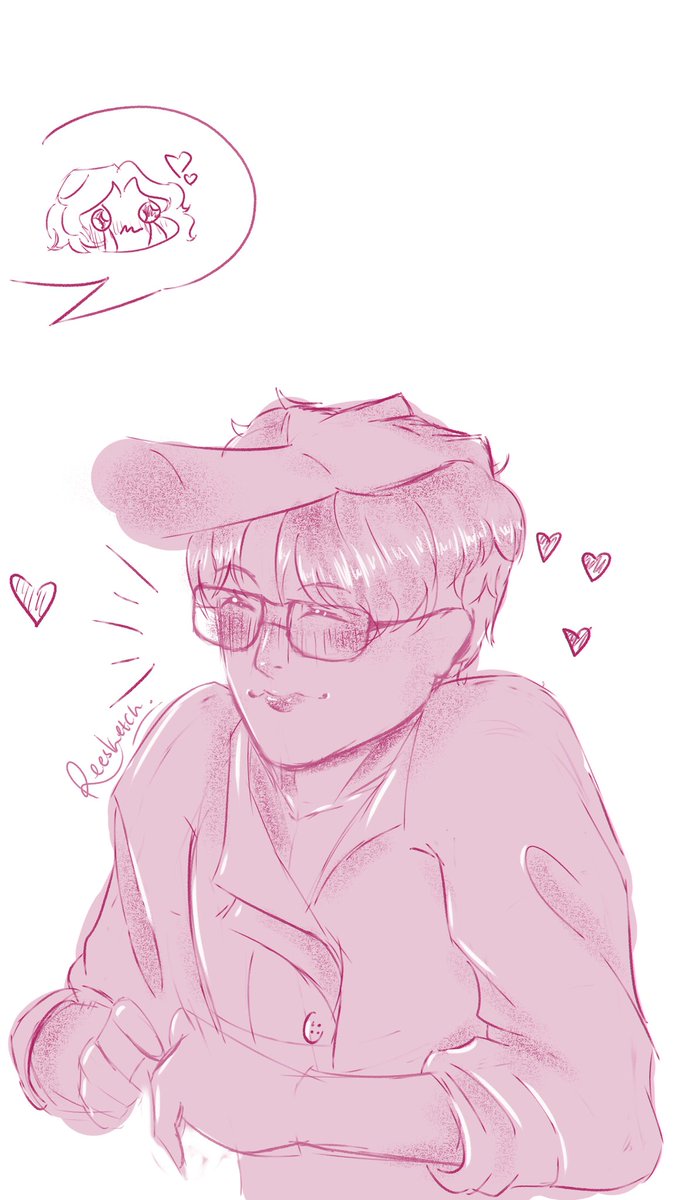 Rees__Studio's tweet image. I love my sassy boy (⁠ ⁠◜u◝⁠ ⁠)⁠♡
(Pose is inspired by a drawing i got off Pinterest. Sorry idk the original artist 💀) #LoveandDeepspace #Rafayel