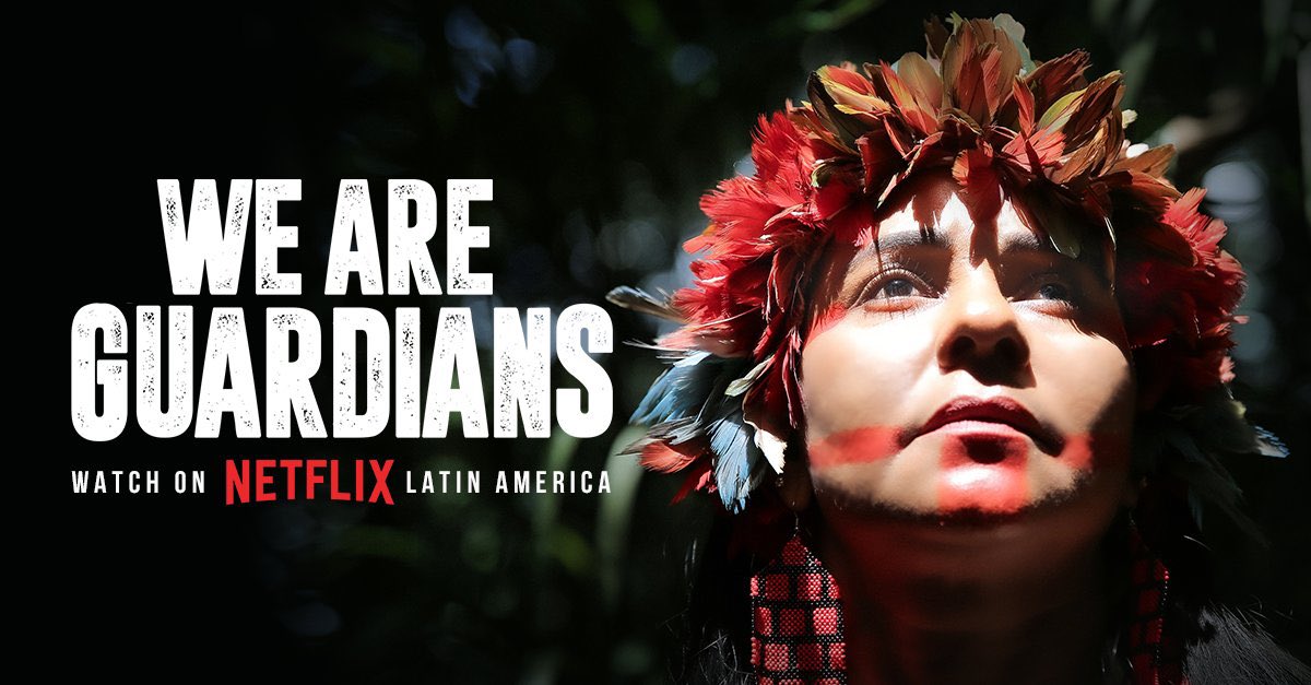 Award-winning film #SomosGuardiões is available now on Netflix Latin America! Let's make sure this powerful story reaches the top 10 for the Amazon rainforest and the planet. Save it to your Netflix list now: netflix.com/title/81737597 Join the movement at weareguardiansfilm.com