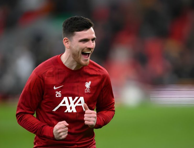 Andy Robertson is back!🫶