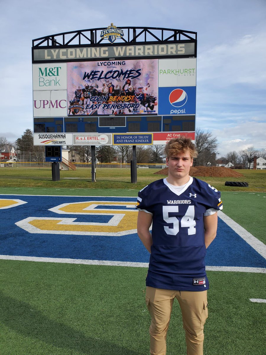 ColinBenoist's tweet photo. I had an amazing visit at Lycoming College and had the opportunity to learn what @WarriorsFBall is all about.

Thank you @LycoWise for inviting me. @MCtheHC https://t.co/u9D2to2qm6