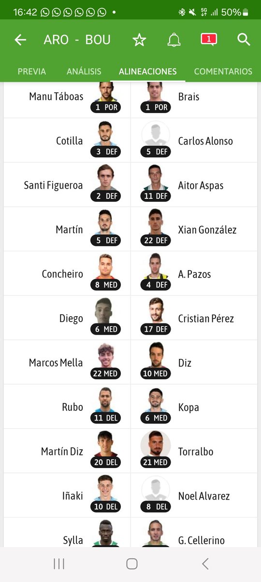 RapidodeBouzas's tweet photo. Alineaciones del partido contra @ArosaSCOficial  a las 17:00 en A Lomba.
#rapidodebouzas
#vamosrapido https://t.co/PJIirIORVE