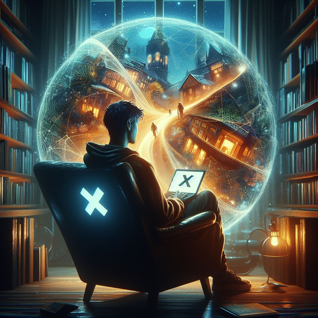 Good night, X tribe! ✨ 

Tonight, I embark on a journey without leaving the comfort of my favorite armchair in the library. 📚 As I immerse myself in the pages of travel books, my mind wanders to distant lands, each word carrying me to new adventures and far-off destinations.