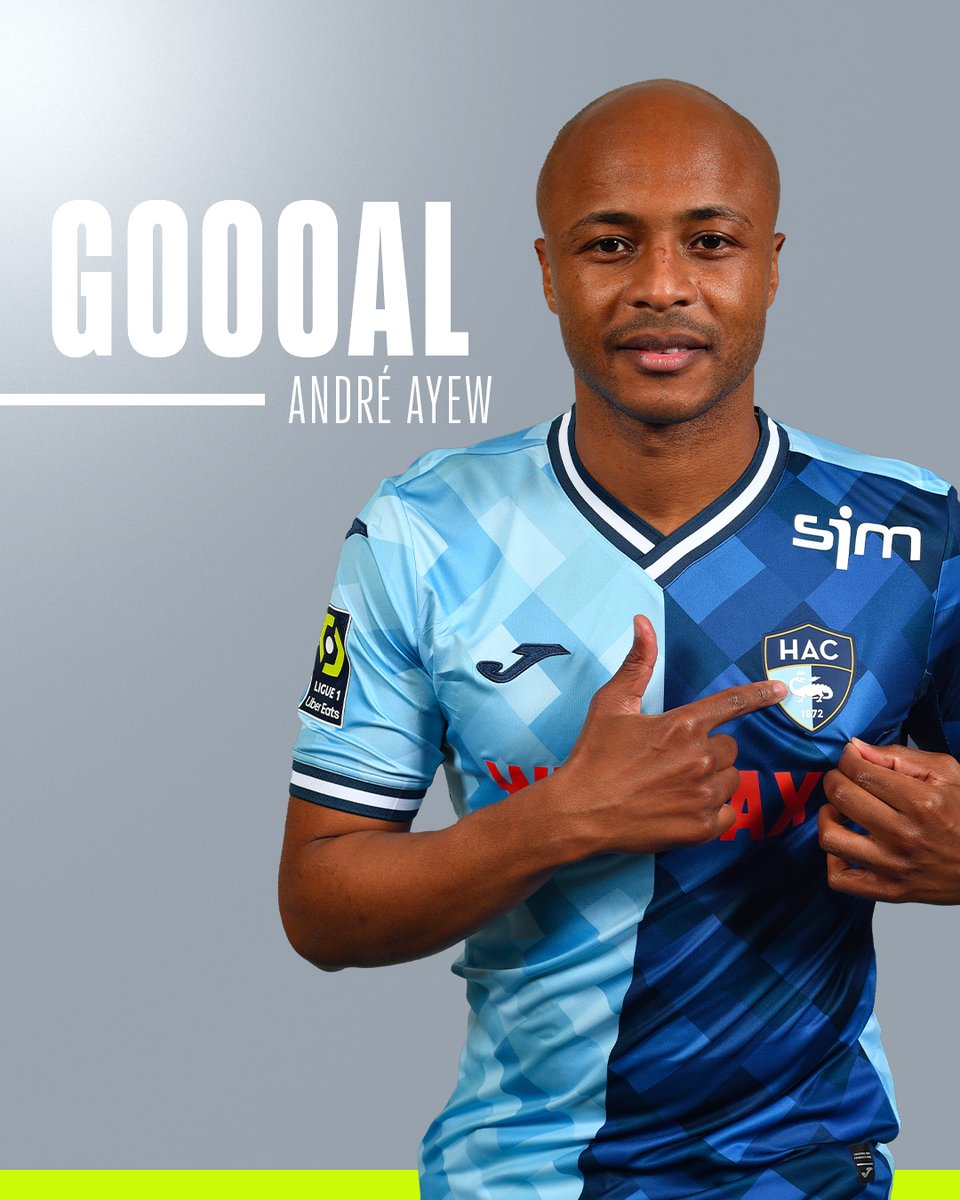 𝗜𝗟 𝗦𝗜𝗚𝗡𝗘 𝗦𝗢𝗡 𝗥𝗘𝗧𝗢𝗨𝗥 !!!! 🤩 André Ayew, de la tête, suite à un long coup franc de Nabil Alioui, égalise à la 85e !!!!!!!! Quand on vous disait que ce n'était pas fini... 😜 #FCLHAC | 2⃣-2⃣