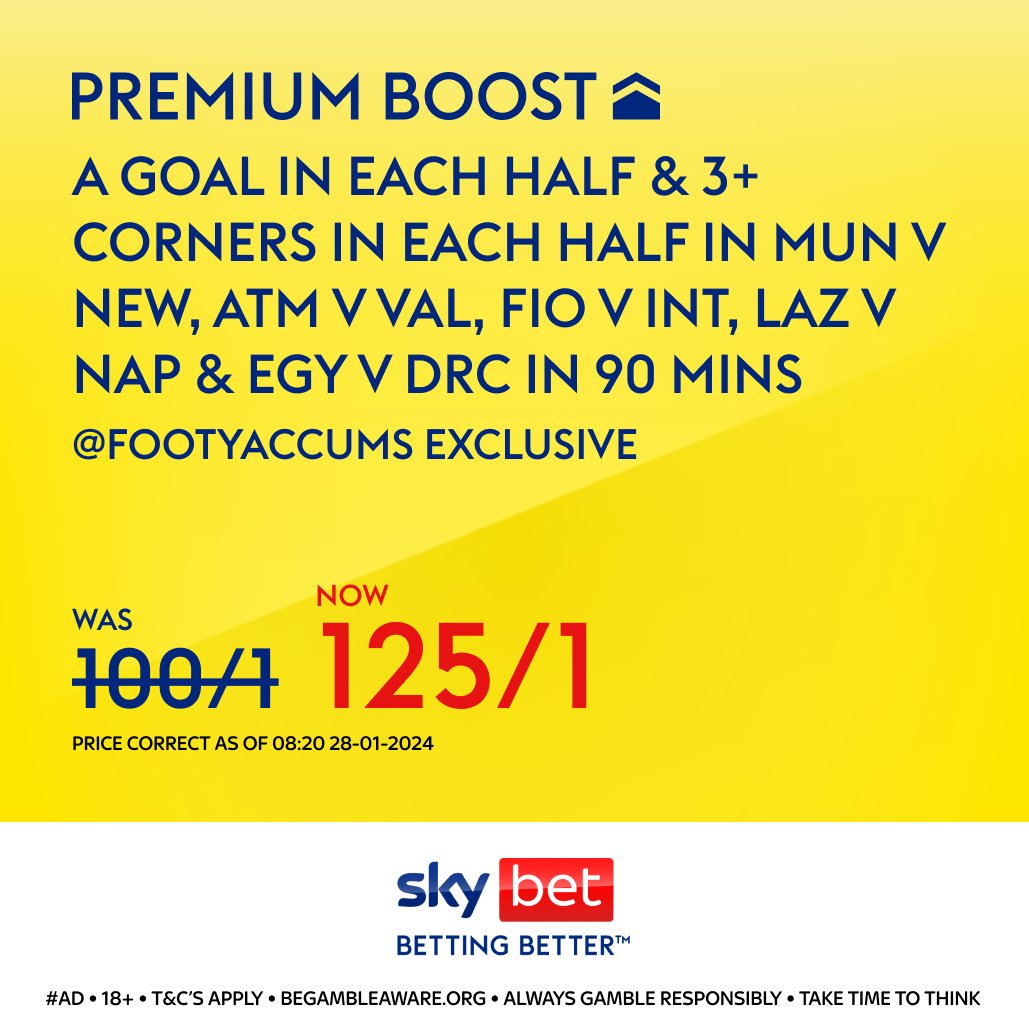Footy Accumulators tweet media