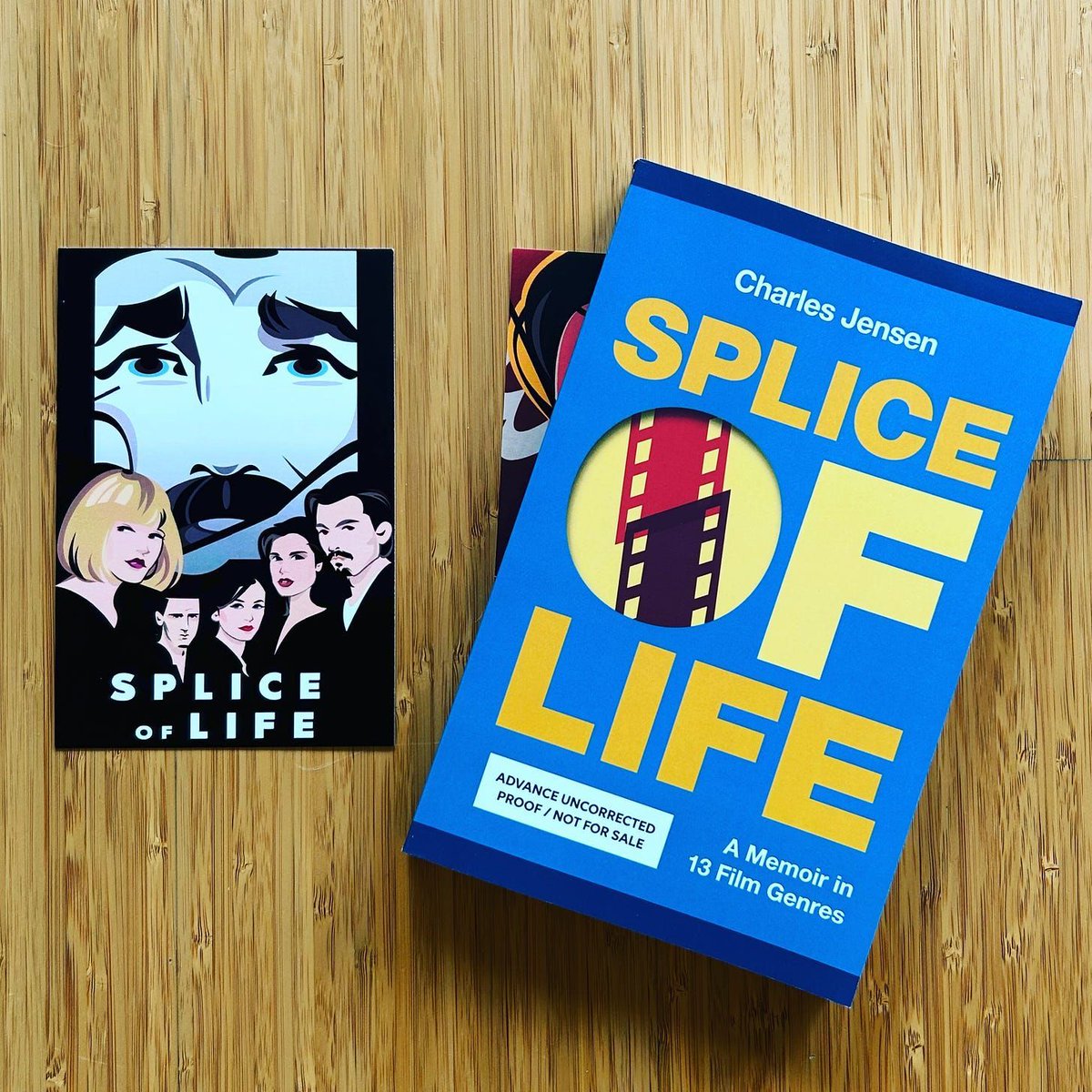 SFWP (@sfwp) on Twitter photo There are still four postcards that you can get leading up to the release of <a href="/charles_jensen/">SPLICE OF LIFE out now 🎉</a>'s memoir, SPLICE OF LIFE! Sign up to get a monthly postcard from Charles here. buff.ly/3HvYiBJ
Preorder SPLICE OF LIFE here: buff.ly/48VQvsC
<a href="/SusanSchulman/">Susan Schulman</a> <a href="/IPGbooknews/">IPGbook</a> There are still four postcards that you can get leading up to the release of <a href="/charles_jensen/">SPLICE OF LIFE out now 🎉</a>'s memoir, SPLICE OF LIFE! Sign up to get a monthly postcard from Charles here. buff.ly/3HvYiBJ
Preorder SPLICE OF LIFE here: buff.ly/48VQvsC
<a href="/SusanSchulman/">Susan Schulman</a> <a href="/IPGbooknews/">IPGbook</a>