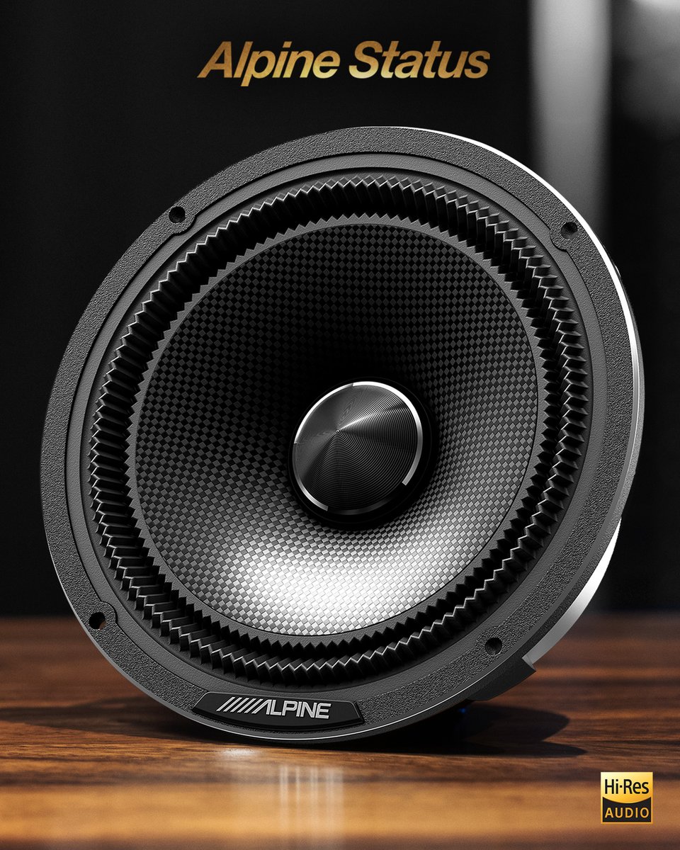AlpineUSA's tweet photo. Using expertise gleaned from over five decades of crafting premium car audio products, these top-of-the-line Alpine Status speakers deliver an unmatched level of sound quality and performance.

#AlpineStatus #AlpineSound https://t.co/vtnSJ6c9lE