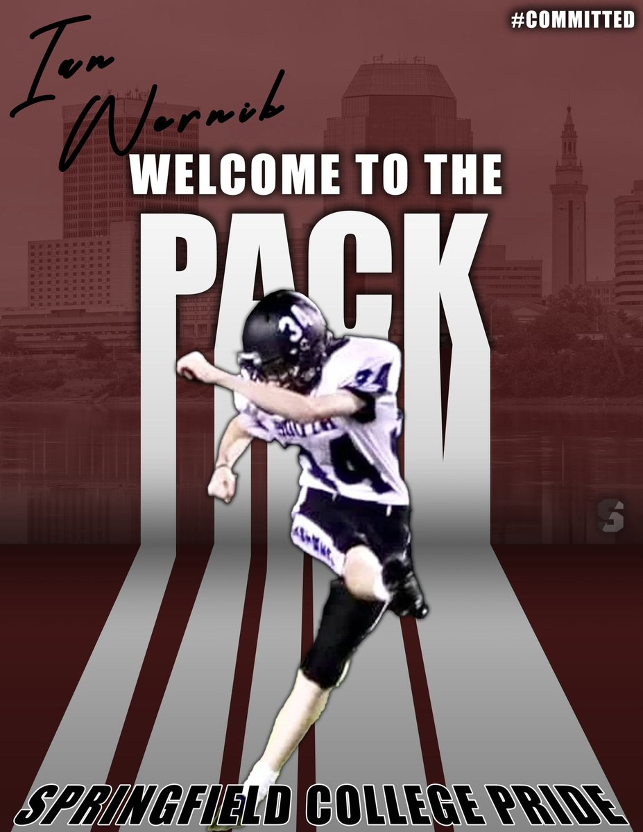 I’m very excited to announce that I will be continuing my academic and athletic career at Springfield College! I would like to thank all of my family, friends, teammates, and coaches who have supported me on and off the field. GO PRIDE🔻
<a href="/footballpsouth/">Plymouth South Football</a> 
<a href="/KickingService/">National Kicking Service</a>