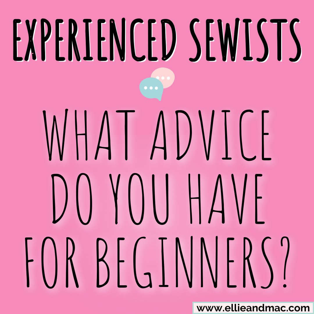 Ellieandmac's tweet image. If you've been sewing for a while, your sure to have realized some things you wish you would have known in the beginning. ❓What information would you like to pass on? ❤ #ellieandmac #ellieandmacpatterns #sewingtips #sewingadvice #beginnersewing #beginnersewists #learntosew