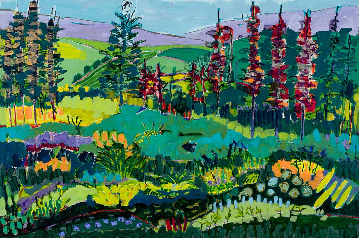 WomensArtForAll's tweet photo. Nina #Cherney (@NinaCherney) •First Days Of Fall• #WomensArt #ArtByWomen #womenArtists https://t.co/llheN1bn2A