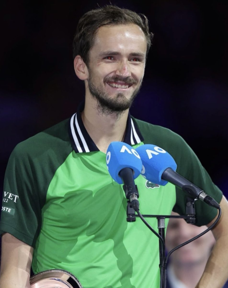 Daniil Medvedev tweet media