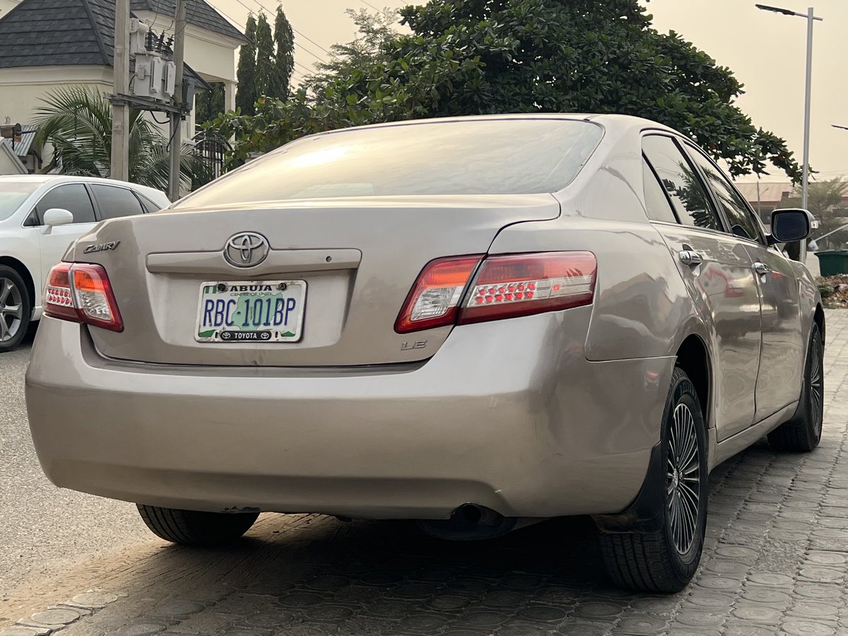 __buga's tweet photo. Clean-sound and well maintained 2007 model Toyota Camry LE

N3.6M only 
Abuja
09075065990 https://t.co/xQFAIqW9Cb