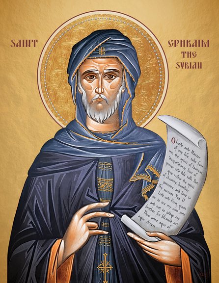 Today we celebrate the feast day of Saint Ephrem the Syrian.

Titled “Pillar of the Church” and “Harp of the Holy Spirit”, Ephrem is a Syriac Church Father who left us with a large number of writings. His theology is very profound and for us Maronites/Syriacs, he is our very own…