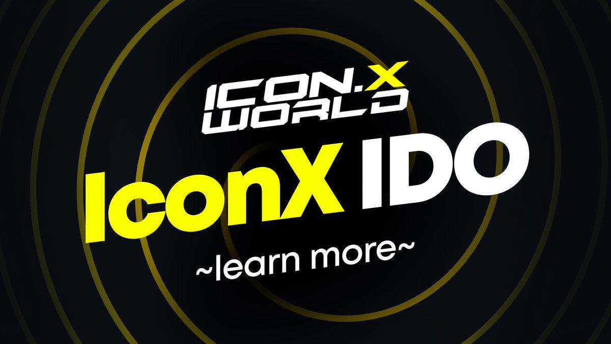🏁 Coming straight from the virtual racing tracks: <a href="/IconxWorld/">Icon.X World | Compete and Earn 🎮</a> IDO on <a href="/gamestarter/">Gamestarter™</a>🤝

About IconX:

IconX is a game-changer in virtual racing, uniting high-speed thrills with Web3 technology! Offering diverse customization options, NFT integration, and a mod-friendly environment,