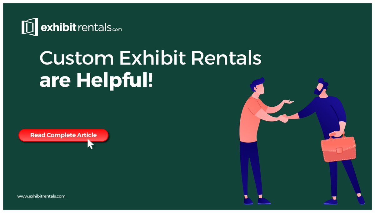 Custom Exhibit Rentals are Helpful!

visit our website - exhibitrentals.com/custom-exhibit…

#exhibitrentals #tradeshowdisplay #exhibitdesign #tradeshow #tradeshowbooth #tradeshowboothdesign #tradeshowexhibitrental #tradeshowboothrental