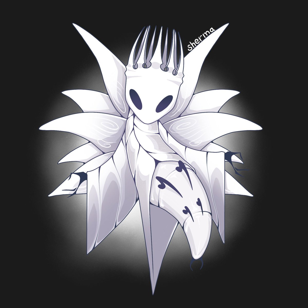 #PaleKing #Art #hollowknight #HollowKnightArt