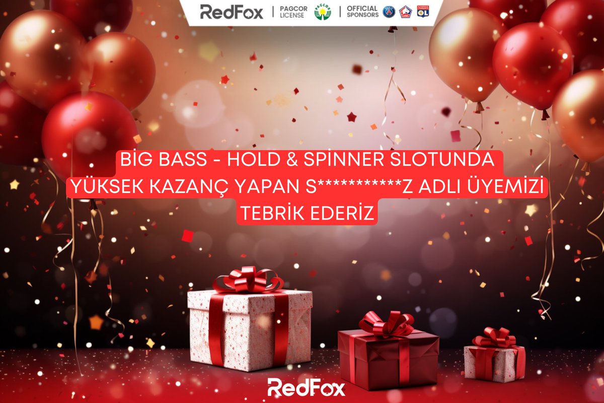 GuncelRedFox's tweet photo. 💰 #REDFOX'TA KAZANÇ YAĞMURU DEVAM EDİYOR

👏 "S*********z adlı üyemiz "Big Bass - Hold &amp; Spinner" slotunda 150₺ ile 101,400.00₺ kazanmıştır, kendisini tebrik ediyoruz.

⚡ Çarpanlar ile dolu bu kazancın videosunu hemen izleyebilirsiniz. 👇

https://t.co/OJw41Tx8eF https://t.co/Ks1DDooGvl