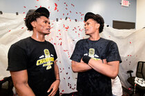 JSo6613's tweet photo. BASKETBALL

Top N.B.A. Prospects Skip College, but Not Stardom
The N.B.A.’s biggest stars often make their names during the N.C.A.A. tournament. But this year’s top draft picks may be players who found the spotlight elsewhere. https://t.co/l3FLCp3yTT