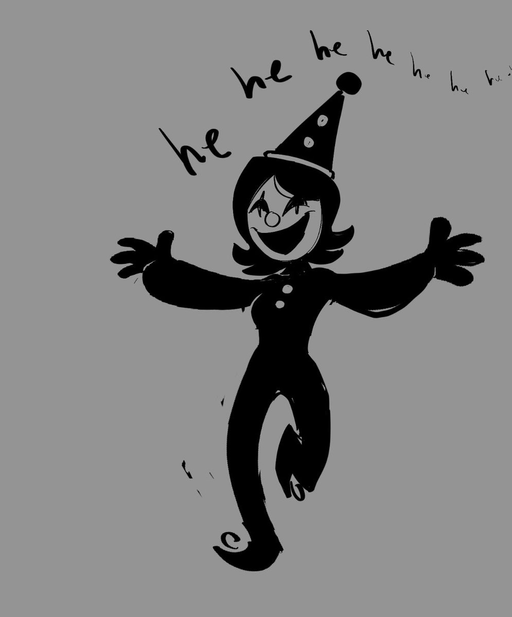 ExcitedZone's tweet photo. Just wanted to show this clown I made, her names 🔲Babaa🔳 https://t.co/RZVvbrHE9x