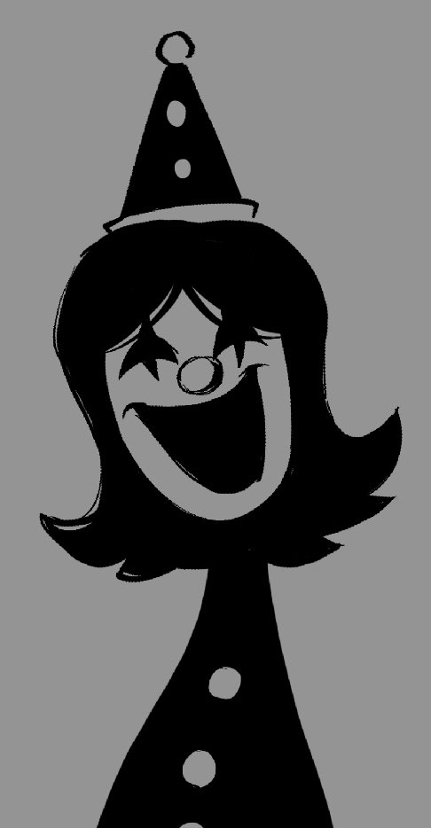ExcitedZone's tweet photo. Just wanted to show this clown I made, her names 🔲Babaa🔳 https://t.co/RZVvbrHE9x