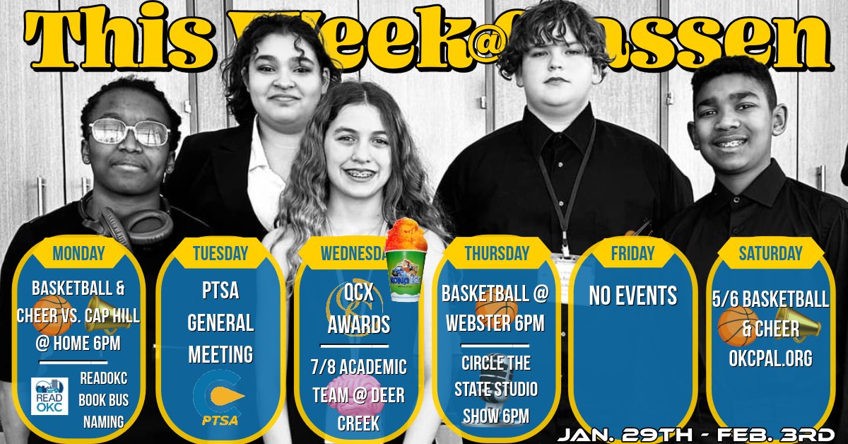 CSASMiddle's tweet photo. This Week💫 https://t.co/AulzNpPXM7