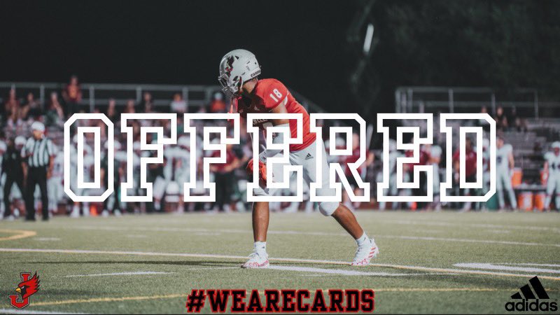 After a great visit I’m blessed to receive an offer from <a href="/JewellFootball/">William Jewell Football</a> , thanks to <a href="/coachKastens/">Alex Kastens</a> for having me