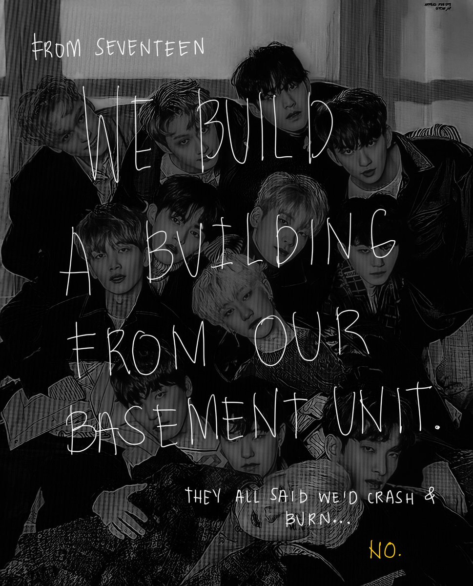 hosh1maoy's tweet photo. seventeen— from basement unit to STADIUM tours! https://t.co/Cbjdy6Laer