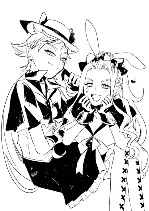 rkgk
※女体化/女児向けアニメパロ
ラビュクローバー&ラビュダイヤ 