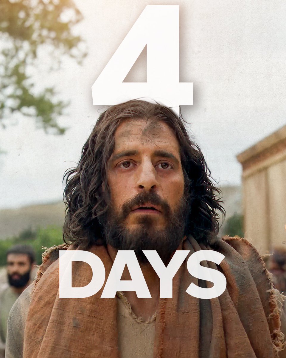 Just four days to Season 4. TheChosenRiseUp.com