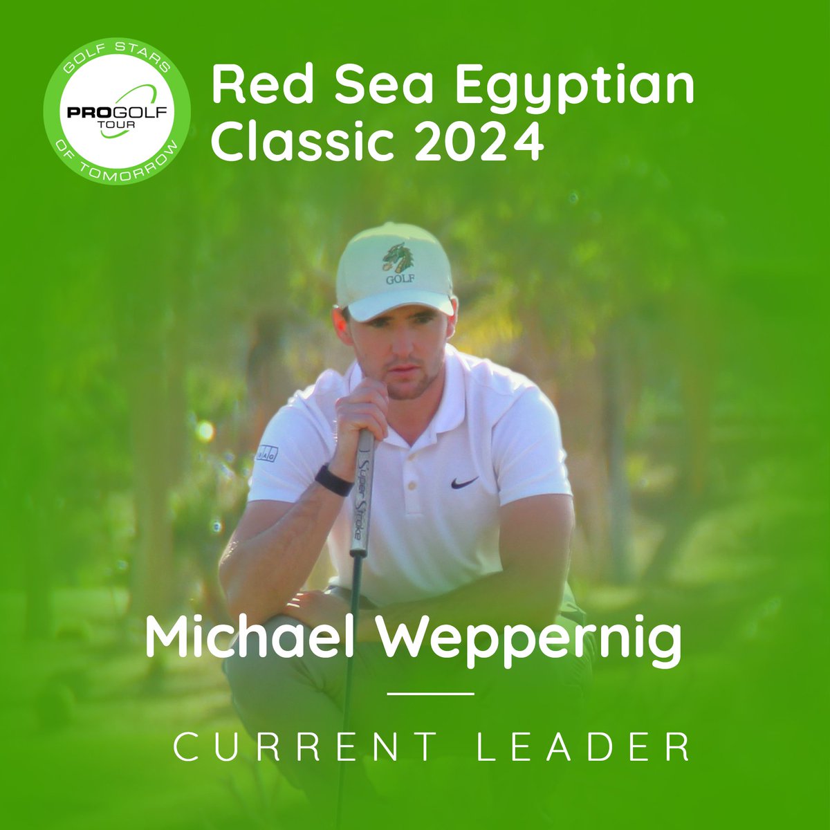 Eight birdies, eleven pars. 
What a round from Swiss Michael Weppernig at the start of the Red Sea Egyptian Classic 2024.  
A Swiss who excels in Egypt - we already know that from last week... 
Scores after Round 1: tinyurl.com/4jpvs97f