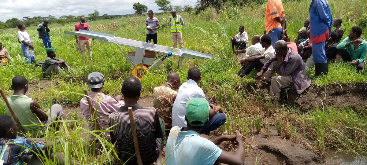 caa_energy's tweet photo. 🌱 Our solar-powered irrigation system, developed in partnership with @fao, is changing the game for African farmers. Portable and efficient, it's a step toward sustainability and empowerment. 💚🌍 

#SustainableTech #EmpowerFarmers https://t.co/QNz85RvJ03