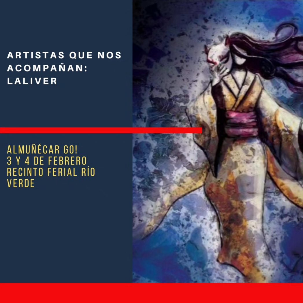 Primera ración de artistas que estarán con nosotros en #almuñecargo <a href="/l_de_merida/">Laliver</a> <a href="/Lislizth/">Lizth Bianc</a> @elenaguerrero_art <a href="/Dantaliondemon/">Dantalion</a>